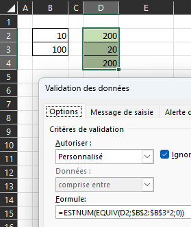 Excel : Formules de tableaux dynamiques