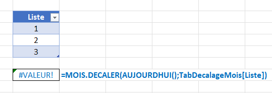 Excel : Formules de tableaux dynamiques