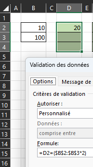 Excel : Formules de tableaux dynamiques