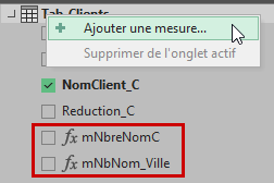 Excel Modèle de données : Création de mesures