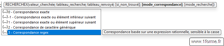 Excel Regex : Utilisation des expressions régulières avec les fonctions EQUIVX er RECHERCHEX