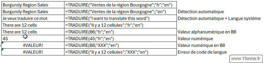 Excel_Fonction TRADUIRE