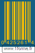 Code barre UPCE